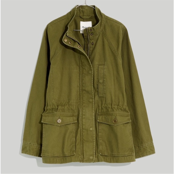 Madewell Jackets & Blazers - Madewell Northover Utility Jacket in Desert Olive Size XL